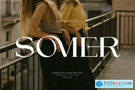 Somer Modern and Elegant Serif