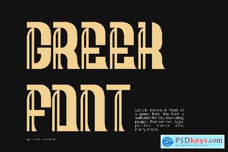 Greek Ramold Font
