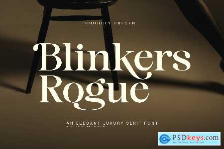 Elegant Luxury Serif Font - Blinkers Rogue