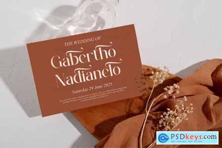 Ralist Modern Stylish Serif Font