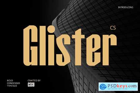 Glister  Bold Font