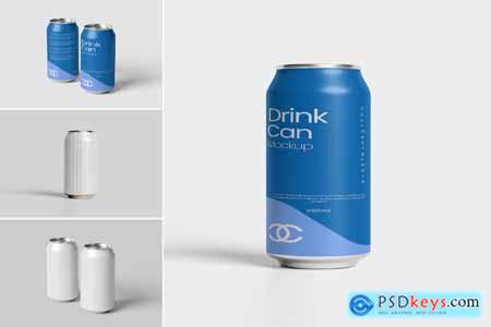 Soda Can Mockup