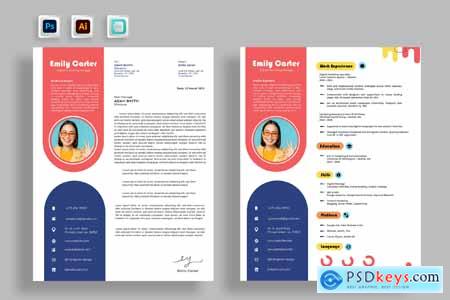 Cv Resume Creative Marketing