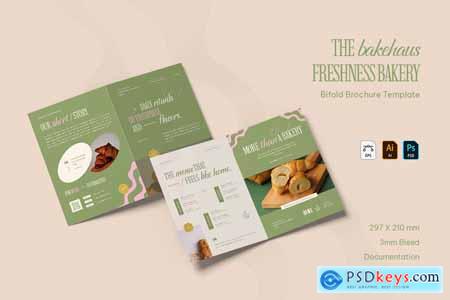 The Bakehaus Freshness Bakery - Bifold Brochure