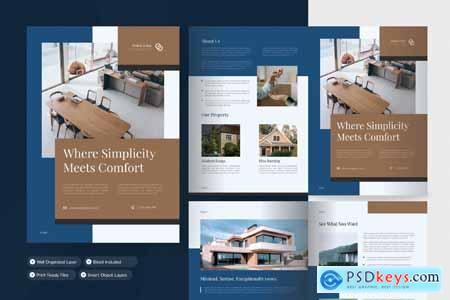 Blue Comfort - Bifold Brochure