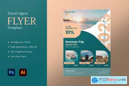 Travel Agent Flyer and Poster