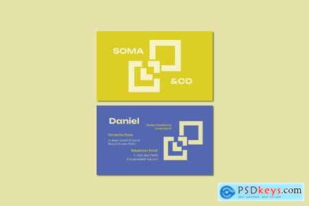 Soma And Co Studio Business Card