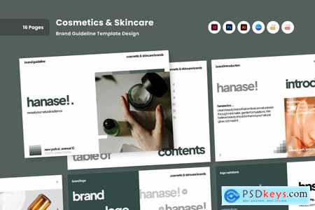 Hanase - Cosmetics & Skincare Brand Guideline