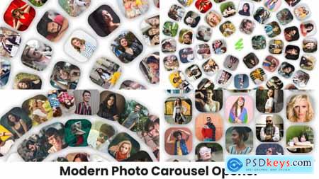 Modern Photo Carousel Opener 58777243