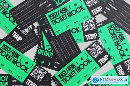 Ticket Mockup 004