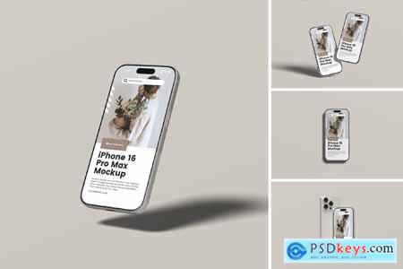 iPhone 16 Pro Max Mockup