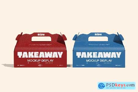 Takeaway Box Mockup