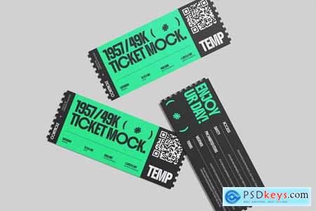Ticket Mockup 004