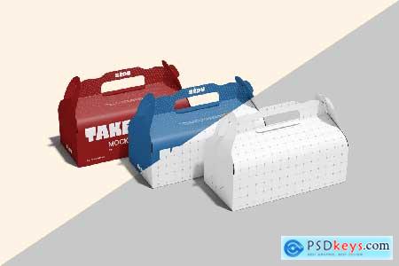 Takeaway Box Mockup