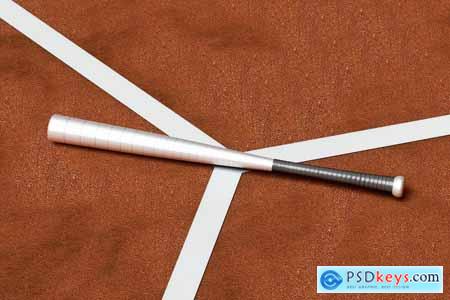 Baseball Bat Mockup 004