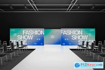 Fashion Show Runaway LED Screen Mockup Fashion Show Runaway LED Screen Mockup