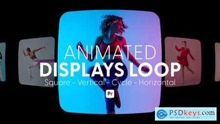 Animated Displays Loop for Premiere Pro 58969880