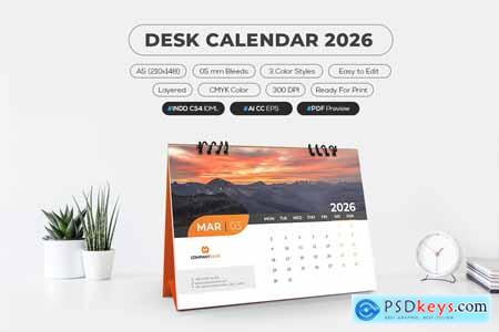 Desk Calendar 2026 B7YSKR5