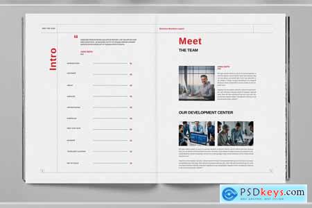 Swiss Style Brochure Template