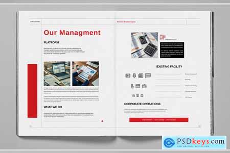 Swiss Style Brochure Template