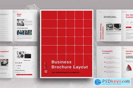 Swiss Style Brochure Template