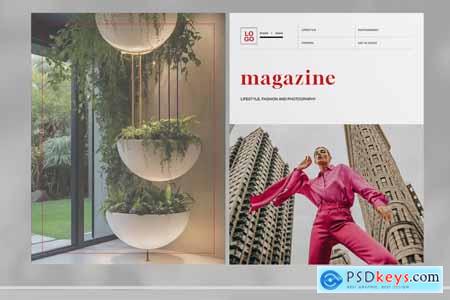 Fashion Magazine Template