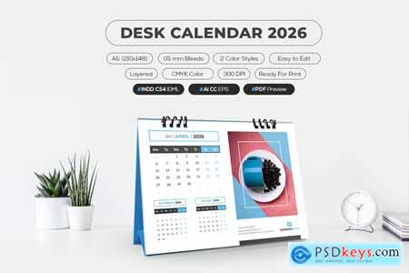Desk Calendar 2026 MUGLKK7
