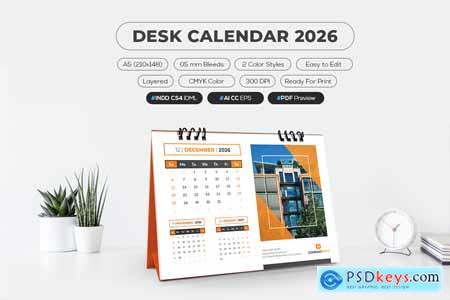 Desk Calendar 2026 MUGLKK7