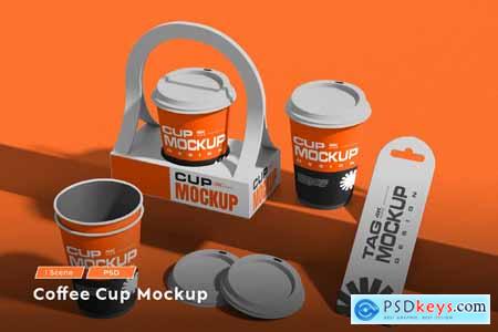 Branding Coffee Cup Mockup