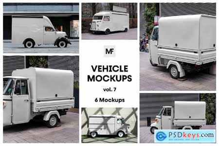 Vehicle Mockups vol.7