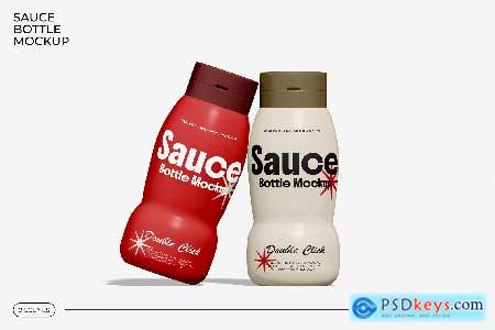 Sauce Bottle Mockup