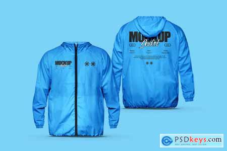 Windbreaker Jacket Mockup