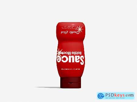 Sauce Bottle Mockup