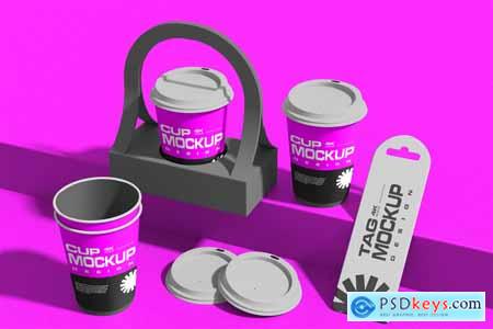 Branding Coffee Cup Mockup