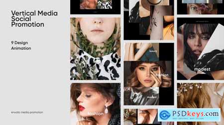 Vertical Social Media Promotion 58999176 