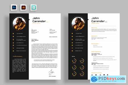 Modern Elegant Professional Cv Resume