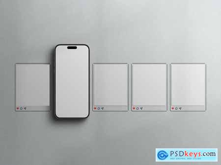 Instagram Carousel Branding Mockup