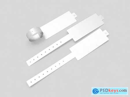 Event Wristbands Mockup Set