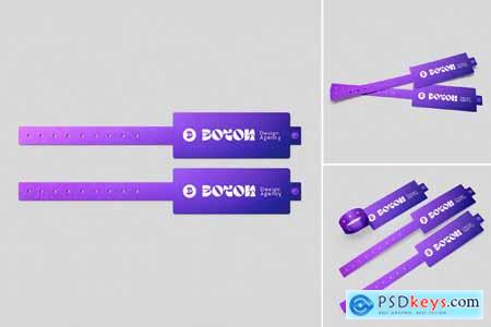 Event Wristbands Mockup Set