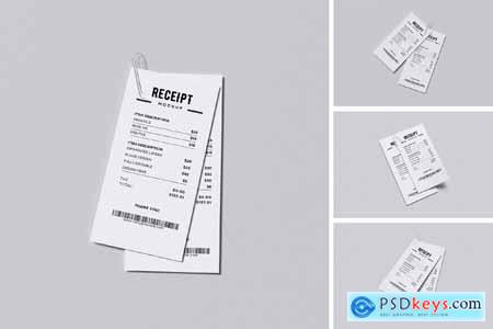 Receipt Mockup