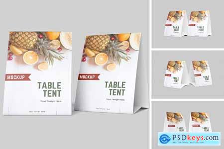Table Tent Mockup