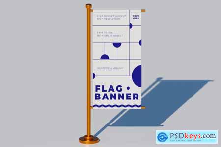 Flag Banner Mockups