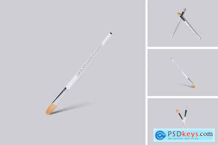 Paint Brush Mockup