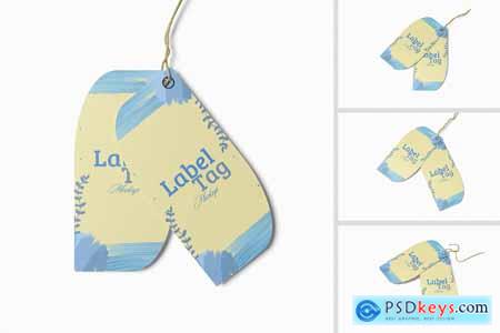Label tag Mockup