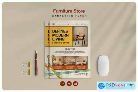 Furniture Marketing Ads Flyer