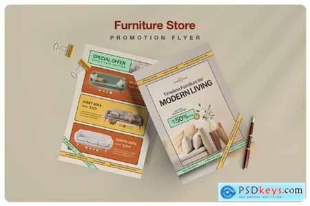 Furniture Store Promotion Ads Flyer