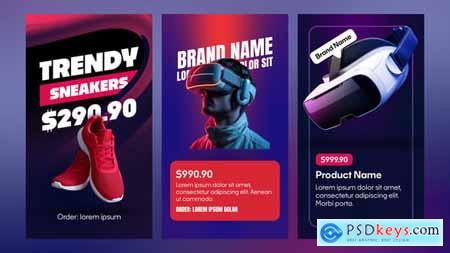 Vertical Product Promo Animations for Social Media Stories 59030192