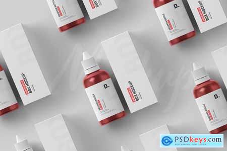 Dropper Bottle Packaging Mockup