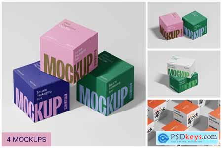 Boxes Mockup Set