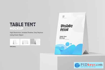 Table Tent Mockup